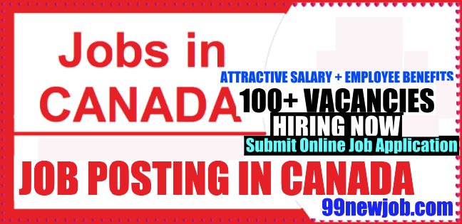 Jobs Vacancy In Canada 2022