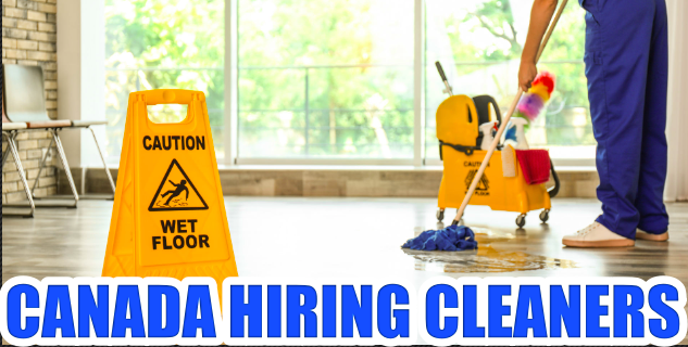 Cleaner Job Vacancy In Canada