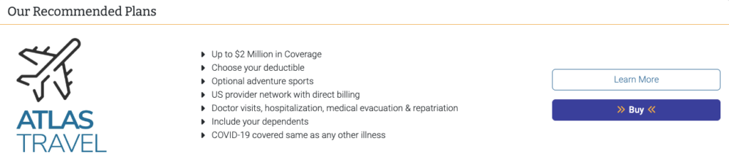 International Travel Medical Student Health Insurance